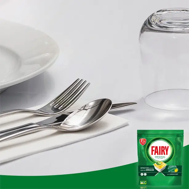 Капсули для миття посуду Fairy Original в посудомийних машинах 56 шт (237352). Фото 3
