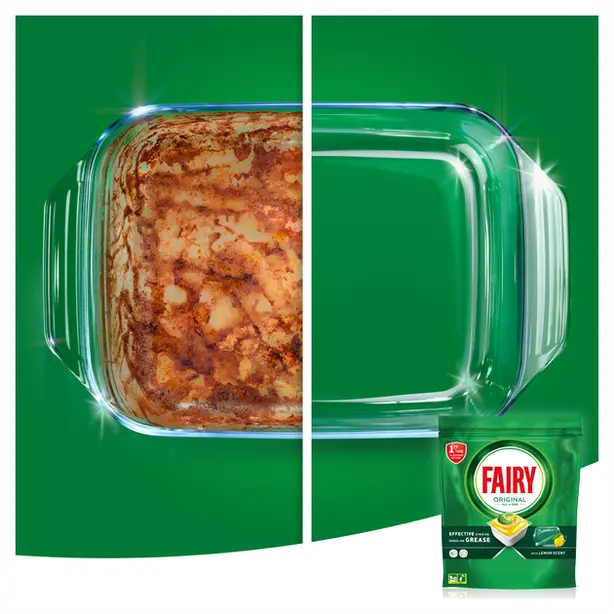 Капсули для миття посуду Fairy Original в посудомийних машинах 56 шт (237352). Фото 6
