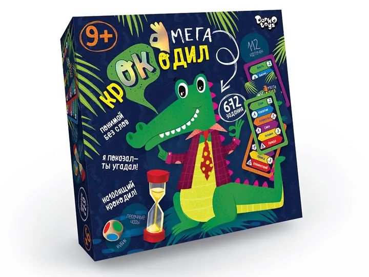 Настільна гра Danko Toys Мега крокодил ( CROC-03-010)