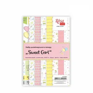 Папір дизайнерський односторонній  Rosa Sweet Girl (5311099)