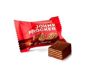 Вафлі ВКФ Johnny Krocker choco 350г (635557) 