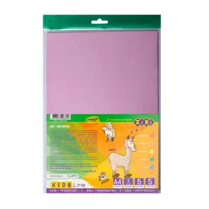 Набір фоаміран Zibi KIDS Line А4 10 кольорів (ZB.1840)