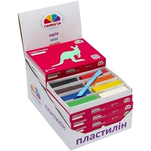 Пластилін Захоплення 8 кольорів 160г  (200302). Фото 2
