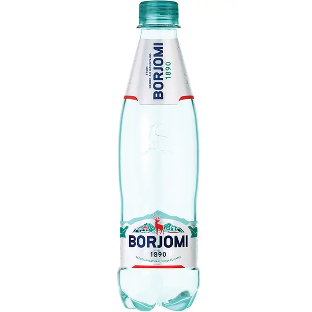 Вода мінеральна Borjomi сильногазована  0,5 л ПЕТ (9001353)