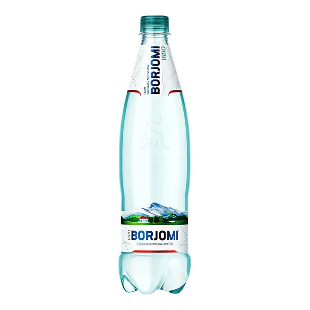 Вода мінеральна Borjomi сильногазована 1 л ПЕТ (9002077)