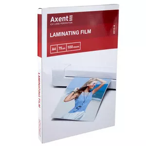 Плівка для ламінування А4 75 мкм 216x303мм 100шт Axent (2010-A)