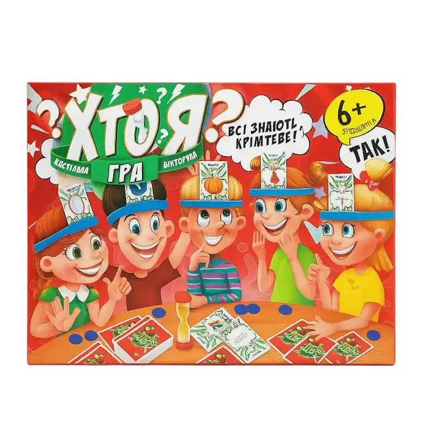 Настільна гра Danko Toys ХТО Я? (HIM-01-02)