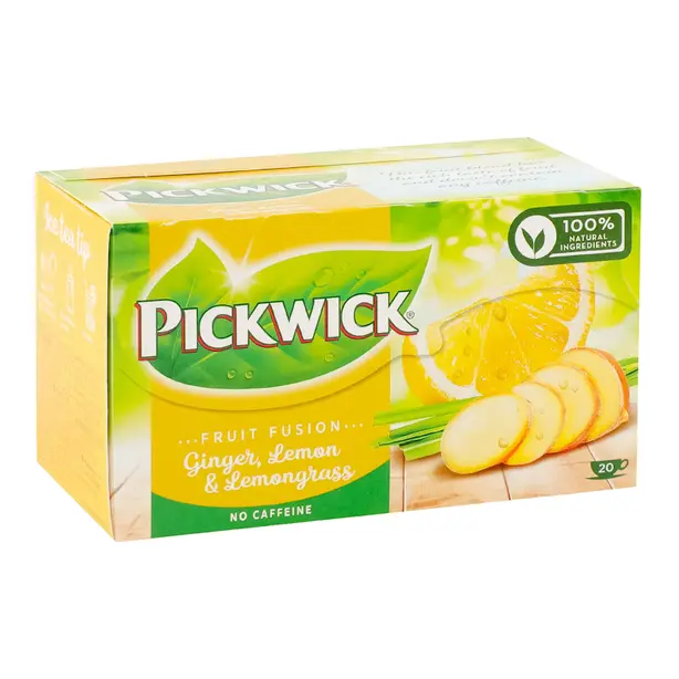 Чай в пакетиках Pickwick фруктово-трав'яний імбир-лемонграс 2г х 20 шт (907484)