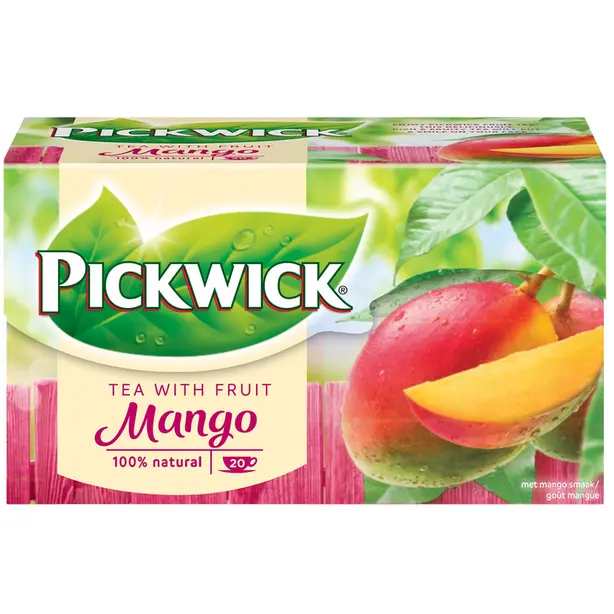 Чай в пакетиках Pickwick чорний з манго 1,5г х 20 шт (564394)