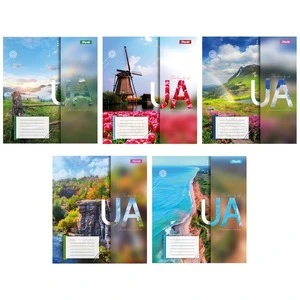  Зошит шкільний 1Вересня The beauty of UA  А5 96 арк. клітинка м'яка політурка (767166)