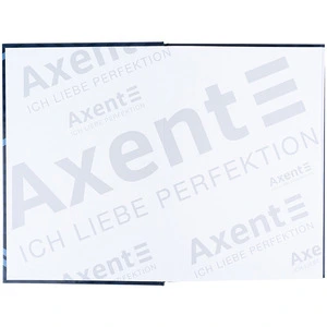 Зошит офісний Axent Lines А496арк.клітинка тверда палітурка синя (8422-581-A). Фото 3