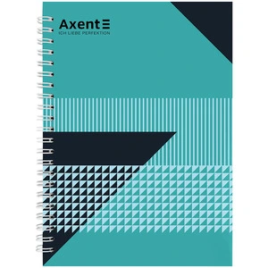 Зошит офісний Axent №17 А5 96арк. клітинка тверда палітурка пружина  (8032-17-A)