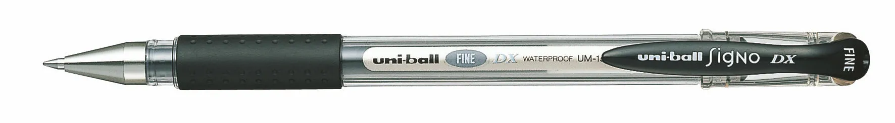 Ручка гелева uni-ball Signo DX fine 0.7мм, чорна **