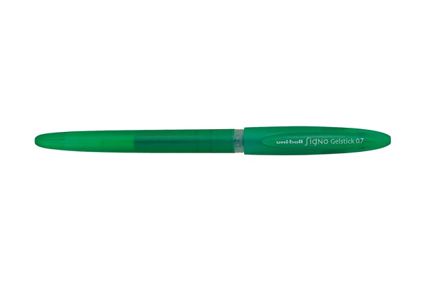 Ручка гелева Uni uni-ball Signo GELSTICK чорнило зелене 0.7 мм пластик (UM-170.Green)