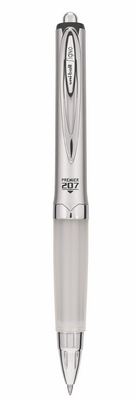 Ручка гелева авт. uni-ball Signo 207 0.7мм PREMIER Silver **