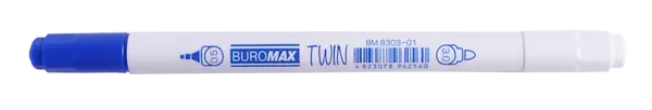 Ручка капілярна пиши-стирай Buromax чорнило синє 0.3 мм пластик (BM.8303-01)