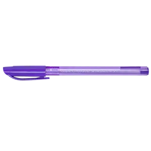 Ручка масляна Buromax чорнило синє 0.5 мм пластик (BM.8358-01)