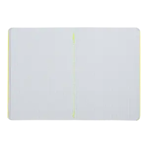Зошит офісний Buromax NEON А5 80 арк. клітинка тверда палітурка жовтий (BM.24822180-08). Фото 2