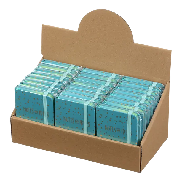 Зошит офісний Buromax  Gradeient А7 80 арк. клітинка тверда палітурка синя (BM.257104-02). Фото 4