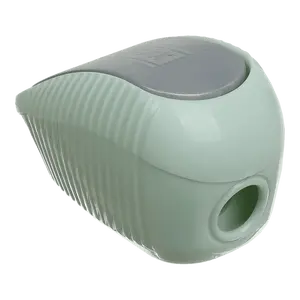 Чинка Buromax Pastel з контейнером на 1 отвір ручна колір асорті (BM.4759). Фото 4
