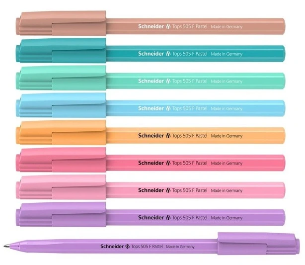 Ручка кулькова Schneider TOPS Pastel чорнило синє 0.5 мм пластик (S150520)