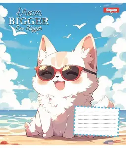 Зошит шкільний 1 Вересня  Dream bigger 24арк лінія м'яка політурка (767026). Фото 4