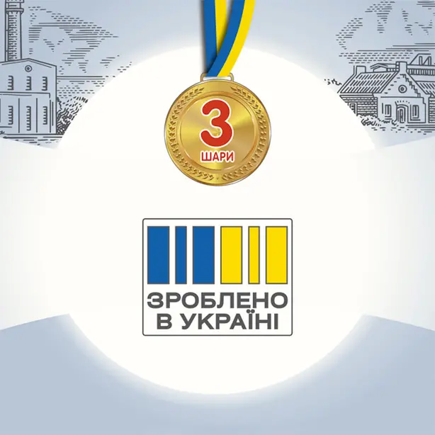 Туалетний папір Кохавинська папірня Срібло 3 шари 170 відривів 24 рулони (451290). Фото 4