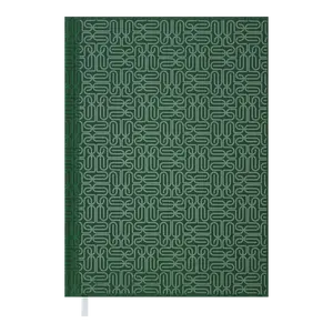 Щоденник недатований Velvet A5 288 стор зелений (BM.2025-04)