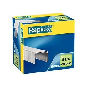 Скоби гальванізовані Rapid 24/6 метал 5000шт (24859800)