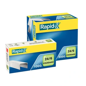 Скоби гальванізовані Rapid 24/6 метал 5000шт (24859800). Фото 2