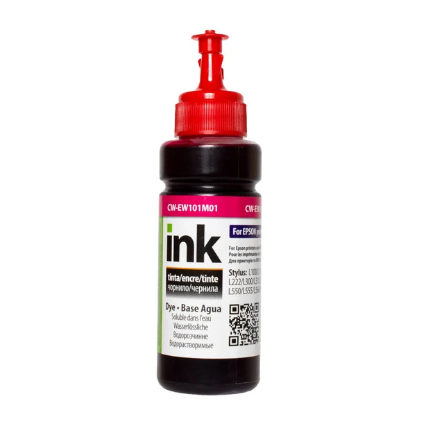 Контейнер з чорнилом EPSON L110 Magenta 100г Color Way (CW-EW101M01)                                                                                 