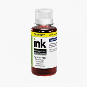 Контейнер з чорнилом EPSON L110 Yellow 100г Color Way (CW-EW101Y01) . Фото 2