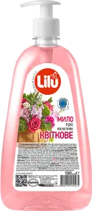 Мило рідке косметичне Lilu Квіткове пл 1000мл (555666)