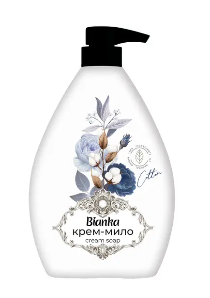 Мило рідке Bianсa Cotton 900 г з дозатором (605208)
