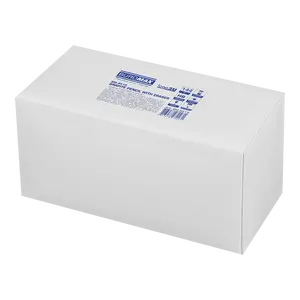Олівець чорнографітний Buromax LOGO2U чорний дерев'яний круглий HB з гумкою (BM.8519). Фото 2
