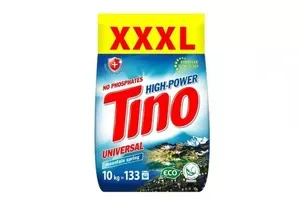 Пральний порошок для машинного та ручного прання Tino High-Power Mountain spring 10 кг (180501)