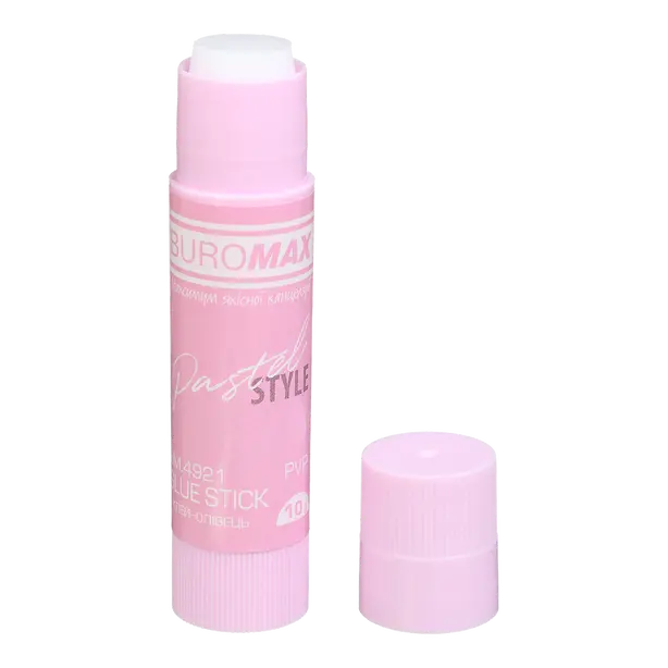 Клей-олівець Buromax PASTEL 10 г PVP (BM.4921). Фото 10