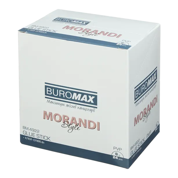 Клей-олівець Buromax MORANDI STYLE 6г PVP (BM.4922). Фото 13