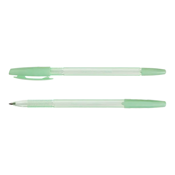 Ручка кулькова Buromax SIMPLE чорнило синє 0.7 мм пластик  (BM.8123-01). Фото 4