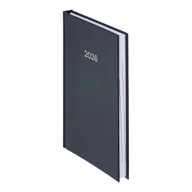 Щоденник датований Buromax 2026 SIMPLE А5 синій бумвініл (BM.21166-02). Фото 2