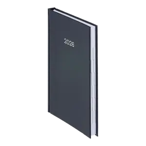 Щоденник датований Buromax 2026 SIMPLE А5 синій бумвініл (BM.21166-02). Фото 2