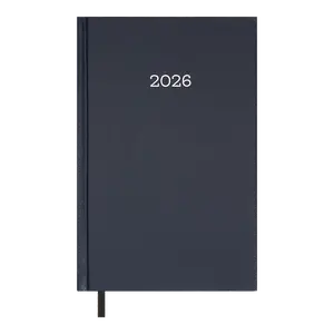 Щоденник датований Buromax 2026 SIMPLE А5 синій бумвініл (BM.21166-02)