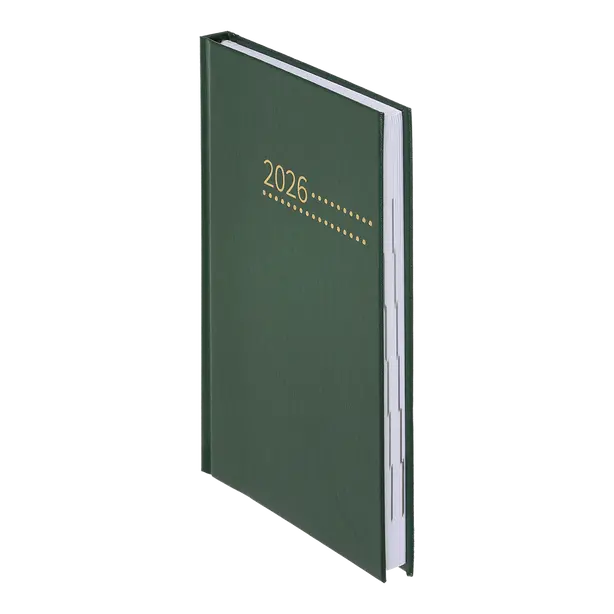 Щоденник датований Buromax 2026 ZEST А5 зелений бумвініл (BM.21167-04). Фото 2