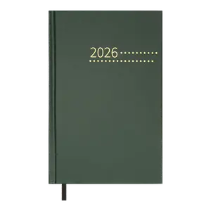 Щоденник датований Buromax 2026 ZEST А5 зелений бумвініл (BM.21167-04)