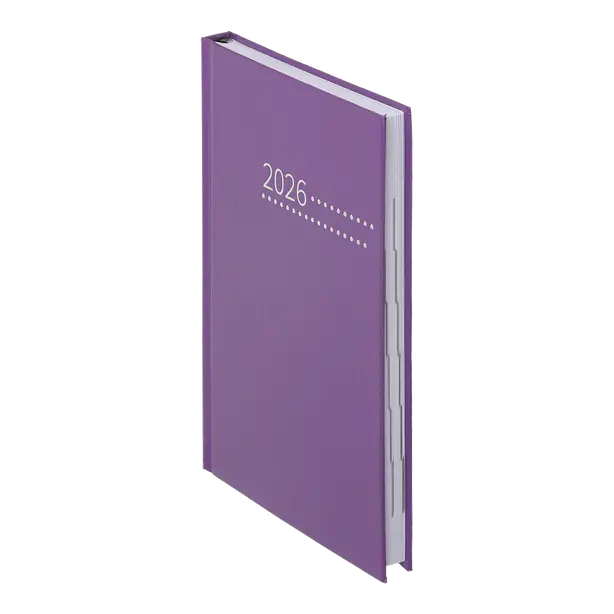Щоденник датований Buromax 2026 ZEST А5 фіолетовий бумвініл (BM.21167-07). Фото 2