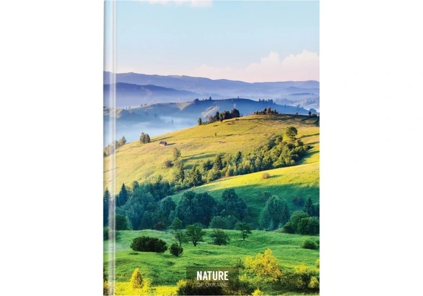Зошит офісний Nature of Ukraine OptimaUA А4 80 арк.тверда обкладинка Пейзаж (O20378-12)