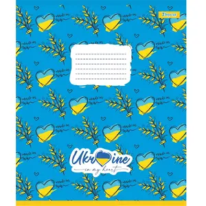 Зошит шкільний 1 Вересня Ukraine above all А5 48 арк. клітинка м'яка політурка (768230). Фото 4