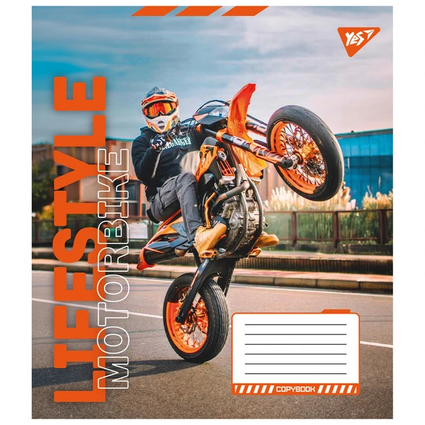  Зошит шкільний YES Yes Lifestyle  А5 96 арк. лінія м'яка політурка (767176). Фото 4