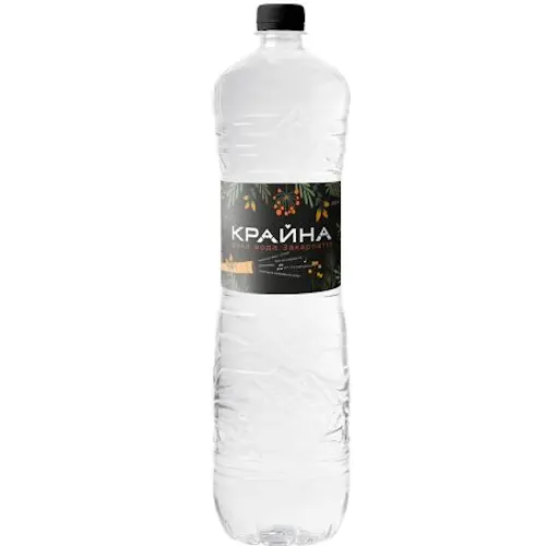 Вода мінеральна Крайна негазована ПЕТ пляшка 1,5 л (2988)