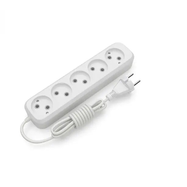 Мережевий фільтр живлення ELECTRUM 3м  5 розеток білий (U0738867)